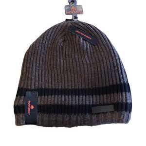 NEW Rainforest Grey And Black Beanie